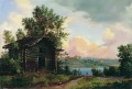 paysage 1861 Ivan Ivanovitch arbres